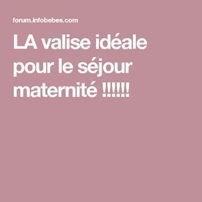 valise maternité 11